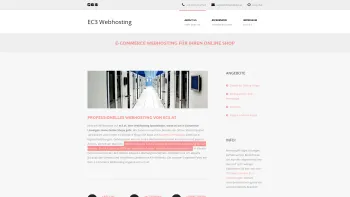 Website Screenshot: EC3 E-Commerce Competence Center - EC3 Webhosting - e-Commerce Online Shop Hosting - Date: 2023-06-22 15:11:10