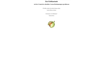 Website Screenshot: Heurigen-Restaurant z Edelkastanie Anton auf www.edelkastanie.at - Date: 2023-06-22 15:00:20