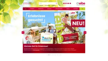 Website Screenshot: eibe Produktion und Vertrieb GmbH Niederlassung Österreich eibe komplett begeistert - Date: 2023-06-22 15:00:20