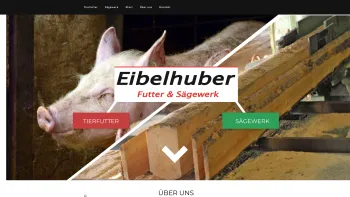 Website Screenshot: Eibelhuber Sägewerk GesmbH Bad Wimsbach-Neydharting Oberösterreich - Eibelhuber - Date: 2023-06-22 15:00:20