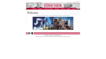 Website Screenshot: einicher - Surveying Einicher - Home - Date: 2023-06-22 15:13:18
