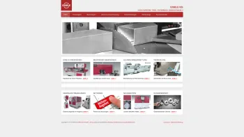 Website Screenshot: Behringer Eisele Maschinen GmbH - Eisele KG - Start - Date: 2023-06-22 15:13:18