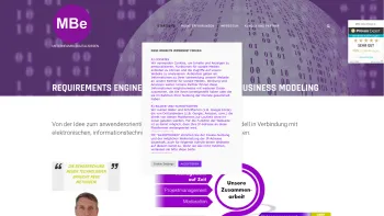 Website Screenshot: MBe-consulting e.U. - MBe – Unternehmen digitalisieren - Date: 2023-06-22 15:00:21
