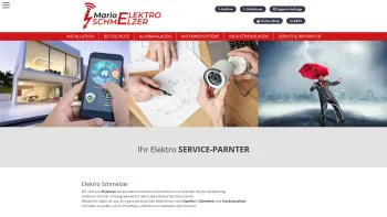 Website Screenshot: ELEKTRO Schmelzer Mario - Elektro Schmelzer - Date: 2023-06-22 15:10:53