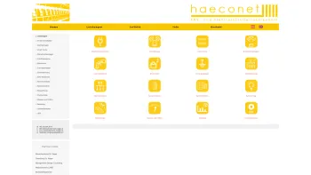 Website Screenshot: Elektrotechnik Hager HAECONET - haeconet Elektroinstallationstechnik - Date: 2023-06-22 15:10:53