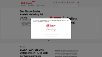 Website Screenshot: ELESA+GANTER - Willkommen bei Elesa+Ganter - Date: 2023-06-22 15:10:53