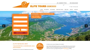 Website Screenshot: Elite Tours Reisebüro GmbH - Elite Tours - Date: 2023-06-14 10:47:27