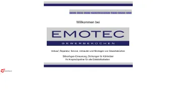 Website Screenshot: Emotec Gewerbeküchen GmbH - EMOTEC Gastro OG - Date: 2023-06-14 10:47:27