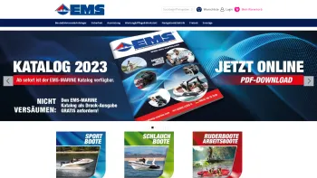 Website Screenshot: EMS-Marine GmbH - ems-marine.com | ems-marine.com - Date: 2023-06-22 15:11:13