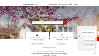 Website Screenshot: Engel & Völkers Salzburg - E & V Liegenschaftsvermittlung GmbH - Immobilienmakler Salzburg - Kauf & Verkauf erstklassiger Immobilien - Date: 2023-06-22 15:00:26