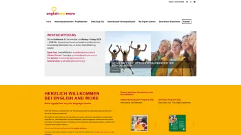 Website Screenshot: English and more Schrenk & Partner GmbH - english and more - Date: 2023-06-22 15:00:26