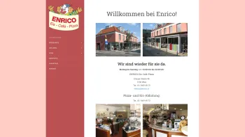 Website Screenshot: ENRICO EISPIZZAKAFFEE - Willkommen bei Enrico! - Enrico - Date: 2023-06-22 15:00:26