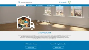 Website Screenshot: entruempelung-wien.at - Entrümpelung Wien | Räumungen von Entrümpelungsfirma - Date: 2023-06-26 10:26:16