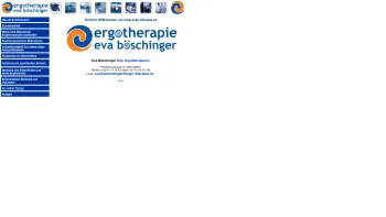 Website Screenshot: Ergo-Therapie Eva Maria Böschinger - Ergo-Therapie Eva Maria Böschinger - Date: 2023-06-22 15:00:29