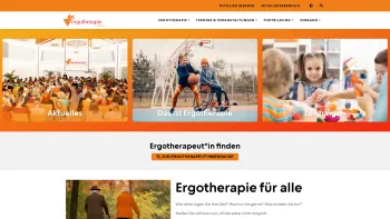 Website Screenshot: beVerband der diplomierten ErgotherapeutInnen Österreichs - Ergotherapie Austria | Ergotherapie Austria - Date: 2023-06-22 15:00:29