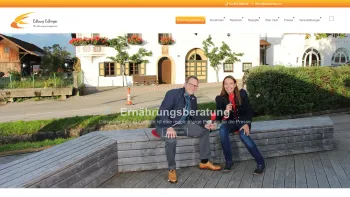 Website Screenshot: Edburg Edlinger Ernährungsmanagement - Ernährungsberatung Innsbruck • Diätologin Edburg Edlinger - Date: 2023-06-15 16:02:34