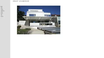 Website Screenshot: Architekt Mag.Arch. Ernst Linsberger Staatlich befugter und beeideter Ziviltechniker - ARCHITEKT ERNST LINSBERGER: home - Date: 2023-06-22 15:15:41