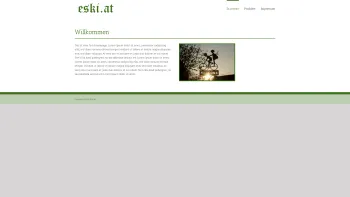 Website Screenshot: ESKI Europäisches Sprach und Kulturinstitut - eski.at – Willkommen auf meiner Homepage - Date: 2023-06-22 15:11:16