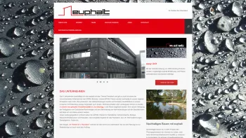 Website Screenshot: Euphalt Handelsgesellschaft m.b.H. - euphalt | Ihr Partner fürs Flachdach - Date: 2023-06-22 15:00:33