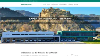Website Screenshot: EVA Elektroinstallationen, Verteilerbau und Automatisierungstechnik GmbH - EVA Elektroinstallationen Verteilerbau Automatisierungstechnik GmbH - Date: 2023-06-14 10:37:38