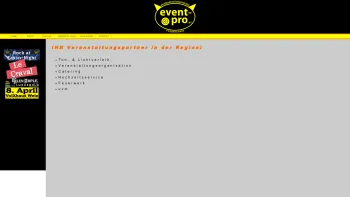 Website Screenshot: Event-Pro - EVENT PRO - Date: 2023-06-22 15:13:22