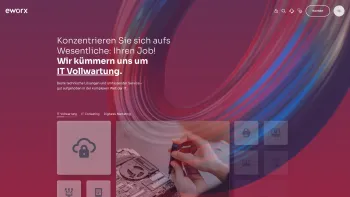Website Screenshot: eworx Network & Internet GmbH - Ihr EDV & IT Dienstleister in Oberösterreich - eworx - Date: 2023-06-15 16:02:34