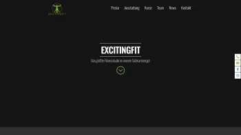 Website Screenshot: ExcitingFIT - Fitnessstudio ExcitingFit Bad ischl - Date: 2023-06-22 15:00:38