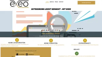 Website Screenshot: eXeo Bernhard Winkler - eXeo - Ihr Dienstleister aus Österreich - Date: 2023-06-15 16:02:34
