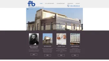 Website Screenshot: Eduard Frauenfeld F&B Frauenfeld Berghof Baumeister - Bauunternehmen Wien - Date: 2023-06-22 15:11:19