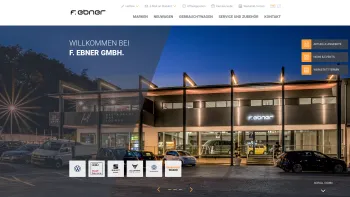 Website Screenshot: F. Ebner GmbH. - F. Ebner GmbH. - Date: 2023-06-22 15:11:18
