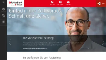 Website Screenshot: FactorBank Aktiengesellschaft - FactorBank AG - Factoring - Sichere Finanzplanung - höhere Liquidität. / FactorBank AG - Date: 2023-06-22 15:00:41