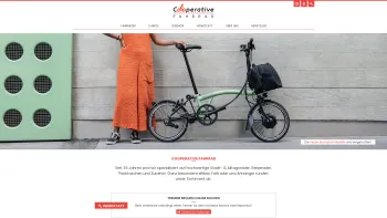 Website Screenshot: COOPERATIVE FAHRRAD Gesellschaft zur Förderung der Fahrradkultur GmbH - Räder, die passen! | Cooperative Fahrrad Wien - fahrrad.co.at - Date: 2023-06-15 16:02:34