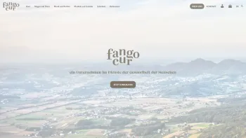 Website Screenshot: fangocur GmbH - Home Fangocur - - Date: 2023-06-22 15:17:05