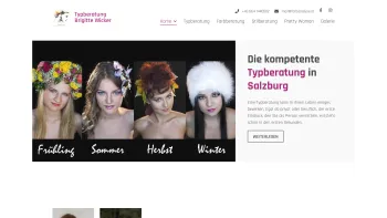 Website Screenshot: Silhouette Make-up Studio - Farb- und Stilberatung in Salzburg & Tirol | Brigitte Wicker - Date: 2023-06-14 16:35:02