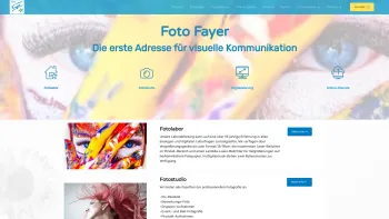 Website Screenshot: Foto Fayer - Foto Fayer Wien - Fine Art Imaging - Fotolabor, Fotostudio - Date: 2023-06-22 15:00:45