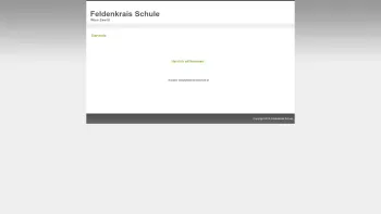 Website Screenshot: Feldenkrais Schule Wien - www.feldenkraisschule.at - Date: 2023-06-22 15:11:23