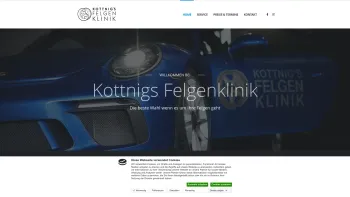 Website Screenshot: Felgenklinik - Kottnigs Felgenklinik - Home - Date: 2023-06-22 15:11:23
