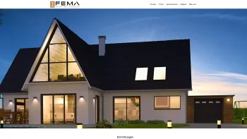 Website Screenshot: FEMA Fenster & Türen - Fema Fenster - Date: 2023-06-14 10:46:41