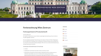 Website Screenshot: Ferienwohnung in Wien - Ferienwohnung Wien Zentrum – Ferienapartment günstig, privat, WeFo Wien Urlaubswohnung - Date: 2023-06-22 15:00:50
