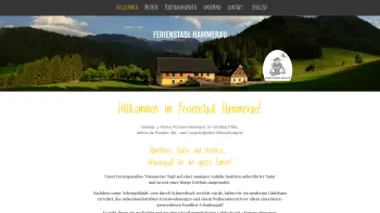 Website Screenshot: Ferienstadl Hammerau - Willkommen im Ferienstadl Hammerau - hammerau-ferienstadls Webseite! - Date: 2023-06-22 15:11:23