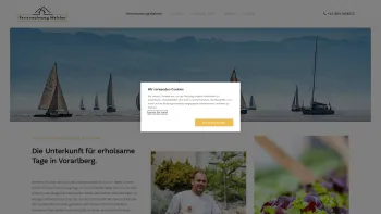 Website Screenshot: Ferienwohnung Melcher - Ferienwohnung Melcher | Die Unterkunft in Hard am Bodensee - Date: 2023-06-14 10:46:41