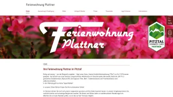 Website Screenshot: Ferienwohnung Plattner - Home - Ferienwohnung Plattner Ferienwohnung Plattner - Date: 2023-06-14 10:39:48