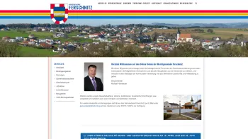 Website Screenshot: Gemeindeamt der Gemeinde Ferschnitz - Aktuelles | Gemeinde Ferschnitz - Date: 2023-06-14 10:39:48