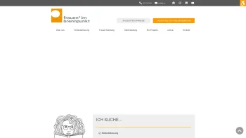 Website Screenshot: Frauen Brennpunkt - Startseite - Frauen* im Brennpunkt - Date: 2023-06-22 15:00:53
