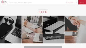 Website Screenshot: Fides Versicherungsmakler GmbH - Startseite | Fides Versicherungsmakler GesmbH - Date: 2023-06-22 15:13:26