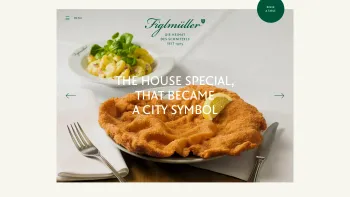 Website Screenshot: Figlmüller - Figlmüller » Home of the Original Wiener Schnitzel - Date: 2023-06-22 15:11:27