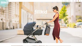 Website Screenshot: Georg Fill Großhandel Gesellschaft fillikid macht Babies fit - Home - Fillikid - Date: 2023-06-22 15:11:27
