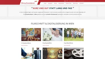 Website Screenshot: Filmschneiderei Alexandra Schmid - Filmschneiderei - Digitalisierung & Filmschnitt in Wien - Date: 2023-06-22 15:11:27