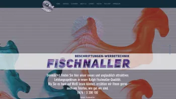 Website Screenshot: Fischnaller-Beschriftungen-Werbetechnik-MAKE UP YOUR PICTURE - Fischnaller Werbe- u. Beschriftungen Ralph Fischnaller, linz - Date: 2023-06-22 15:11:24