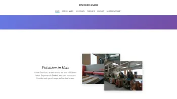 Website Screenshot: G. Fisecker Präzision in Holz - FISECKER GmbH | Präzision in Holz | Eberschwang | Österreich | Fisecker GmbH - Date: 2023-06-15 16:02:34